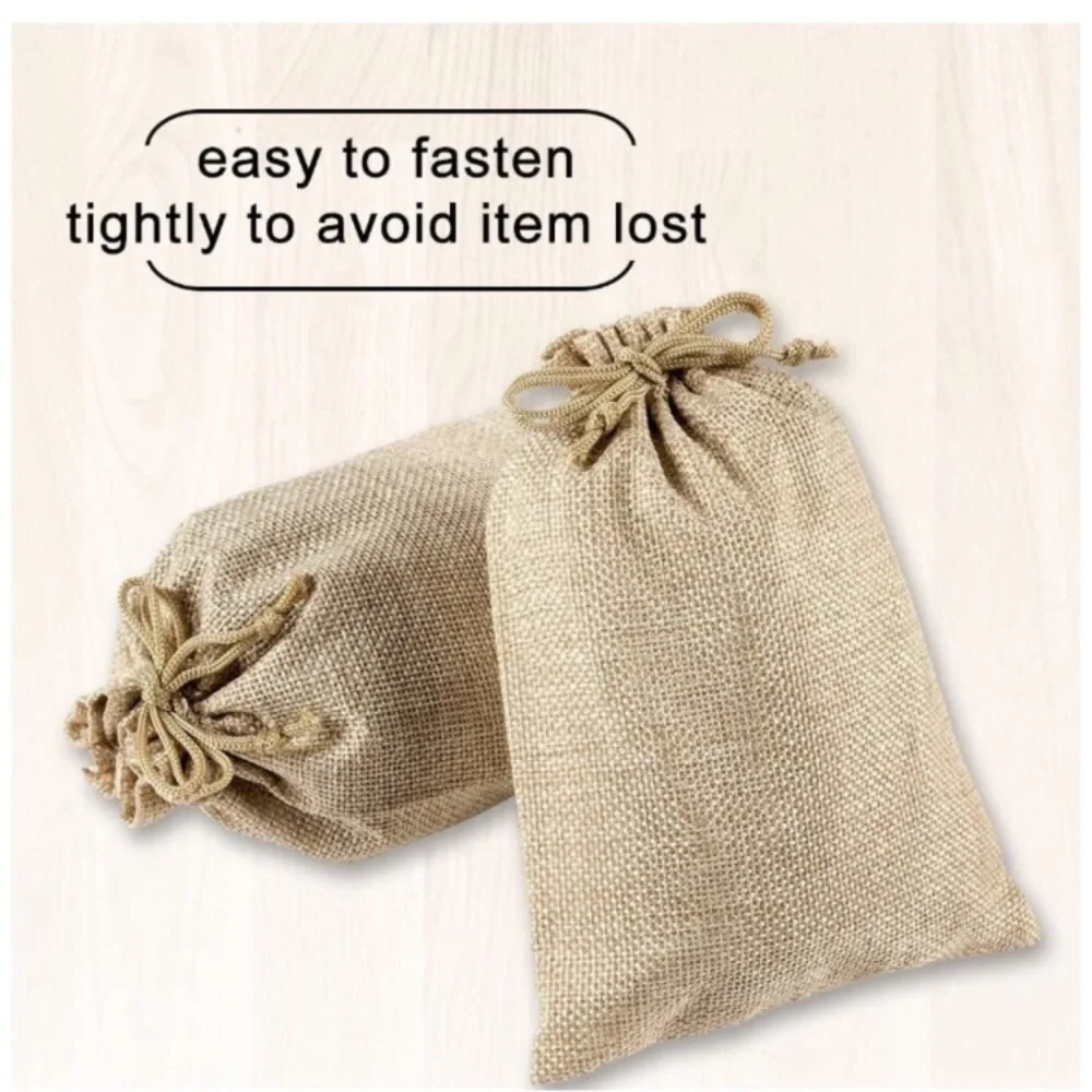 50 Burlap Favor Bags